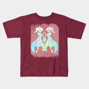 Zodiac Witch Gemini Kids T-Shirt